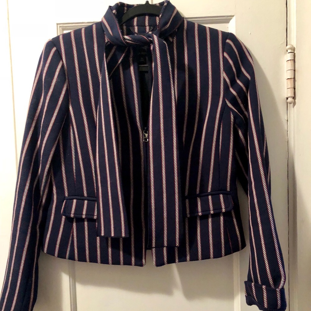 Banana Republic suit jacket with neck tie